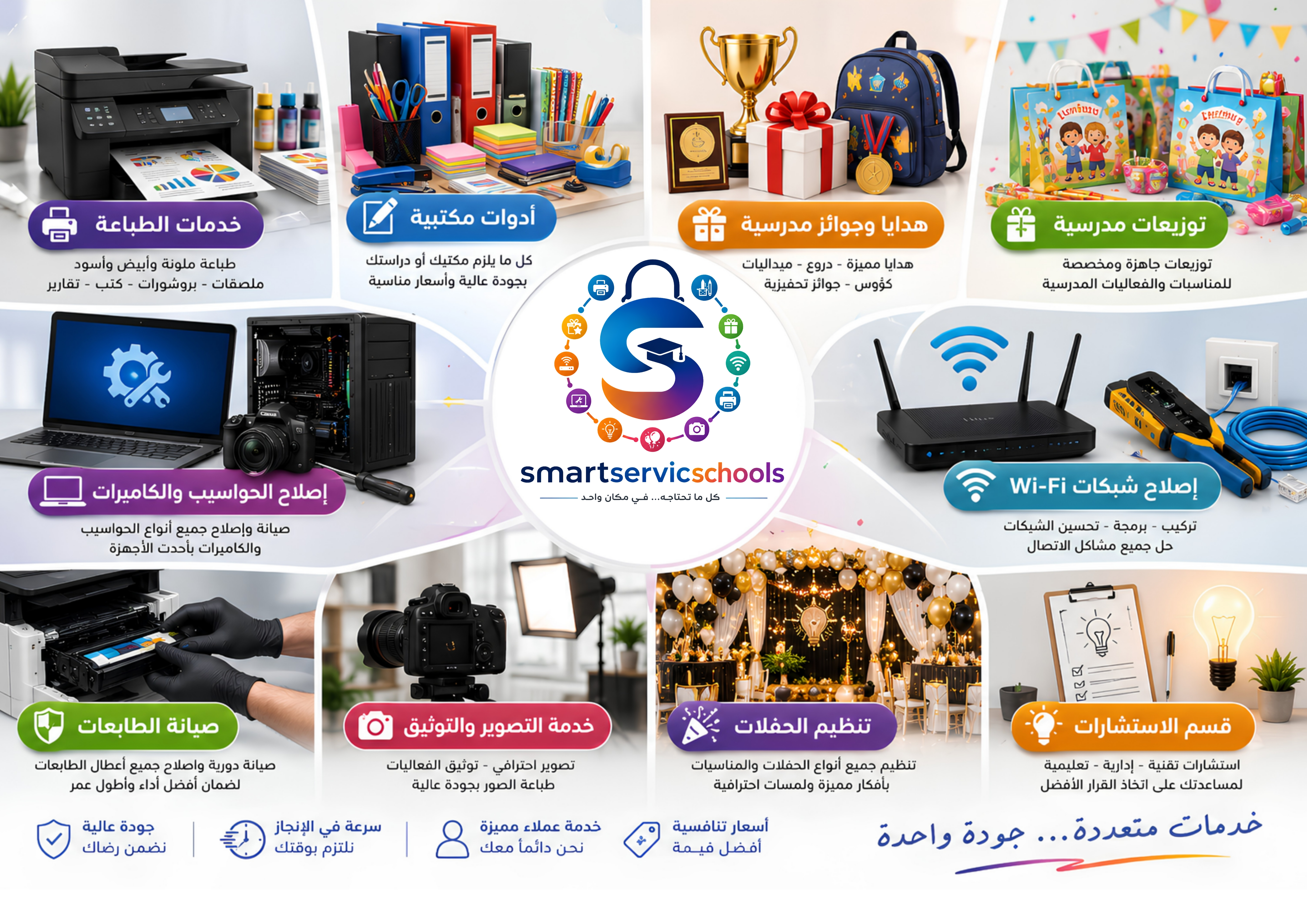 SMARTSERVICES Schools - Établissement scolaire