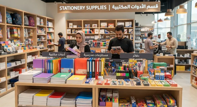 اللوازم المكتبية