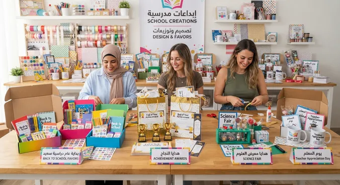 الهدايا والجوائز المدرسية